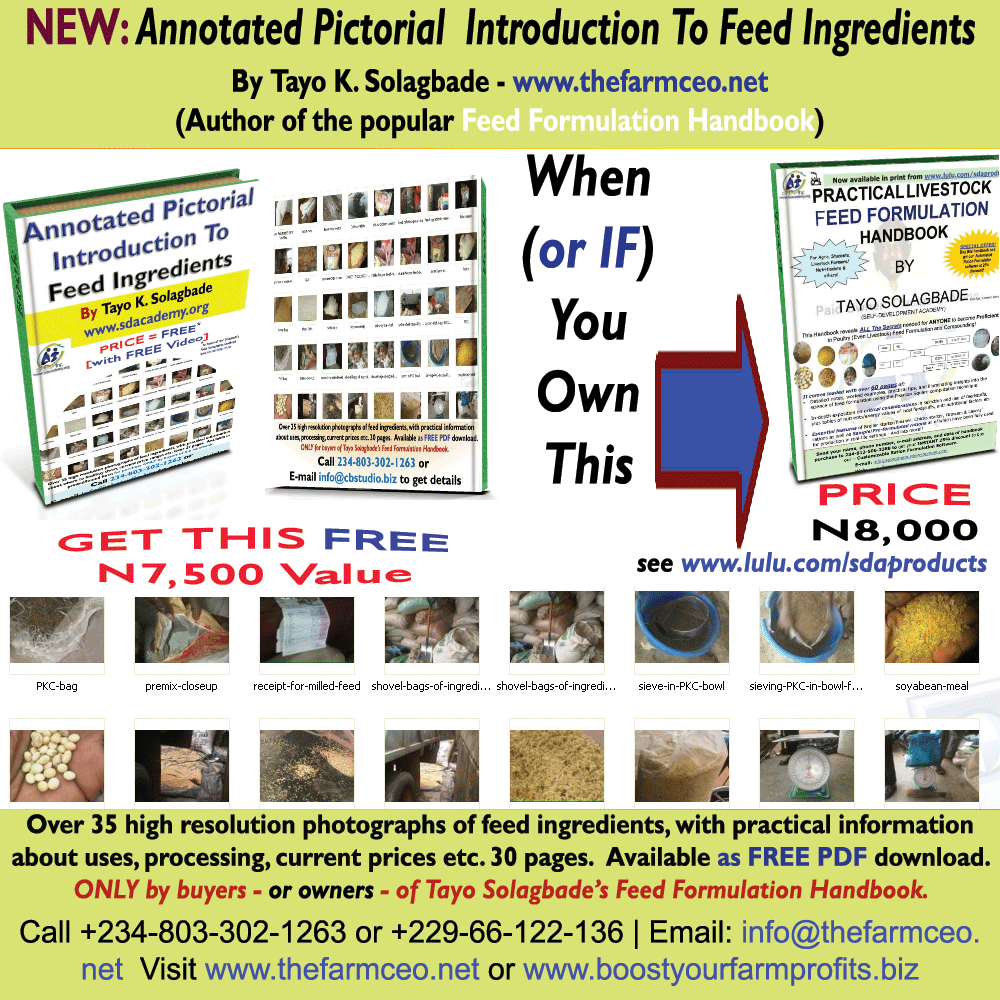 E-flyer: Annotated Pictorial  Introduction To Feed Ingredients