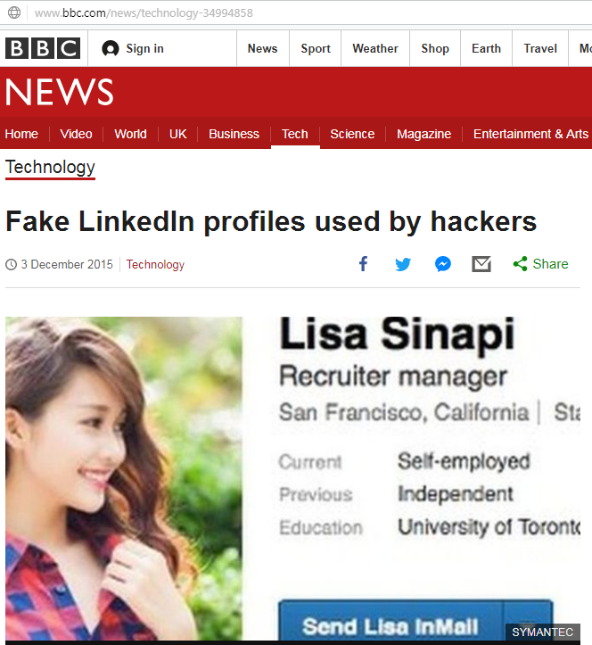 linkedin-fake