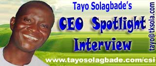 Tayo Solagbade's CEO Spotlight Interview