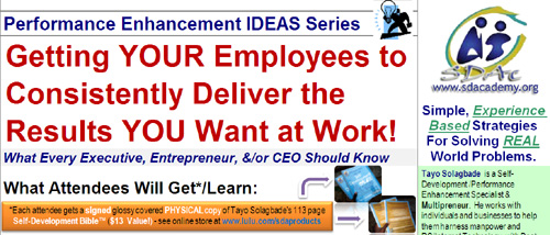 On-demand seminar - Getting Your Employees to Consistently Deliver the Results You Want